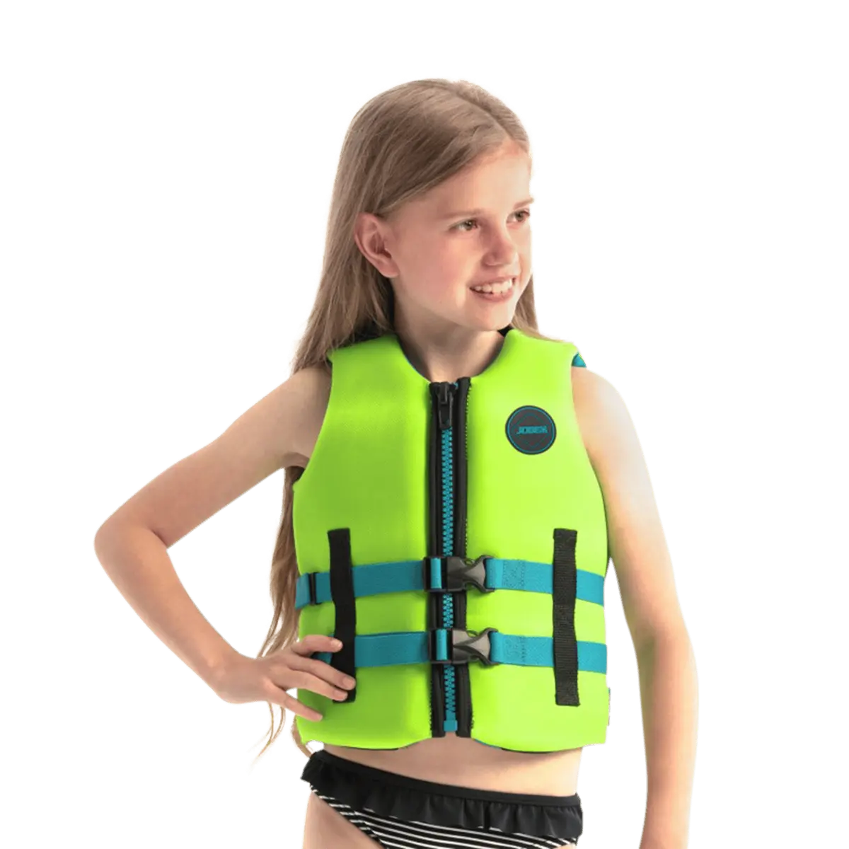 Neoprene Vest Youth Lime Green