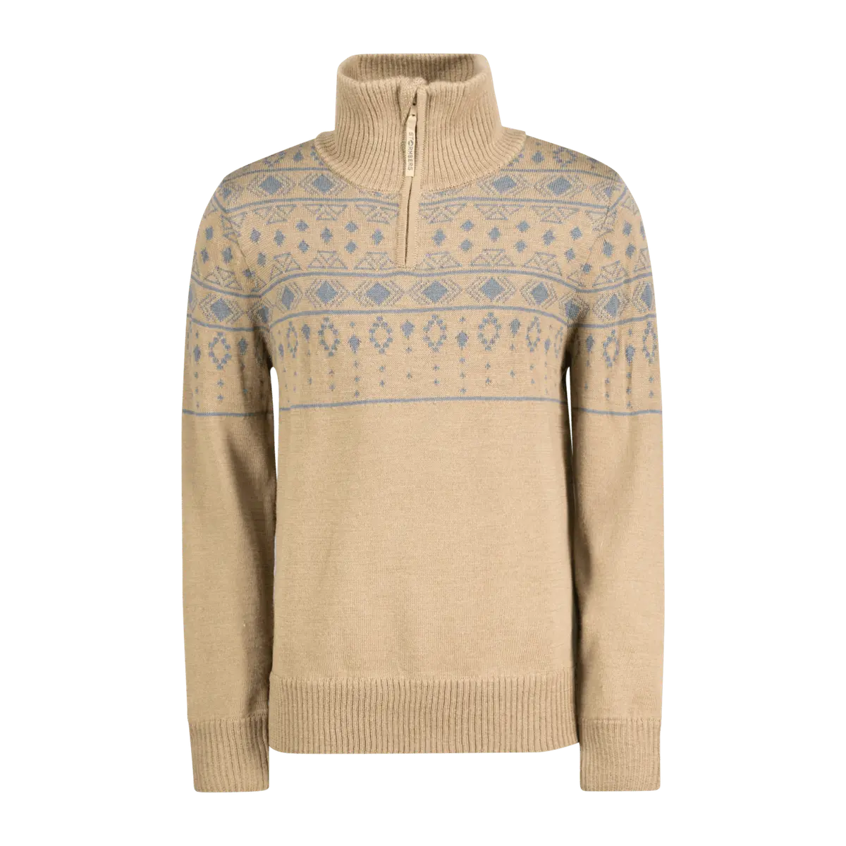 Fennoscandia Wool Zip Sweater, ullgenser