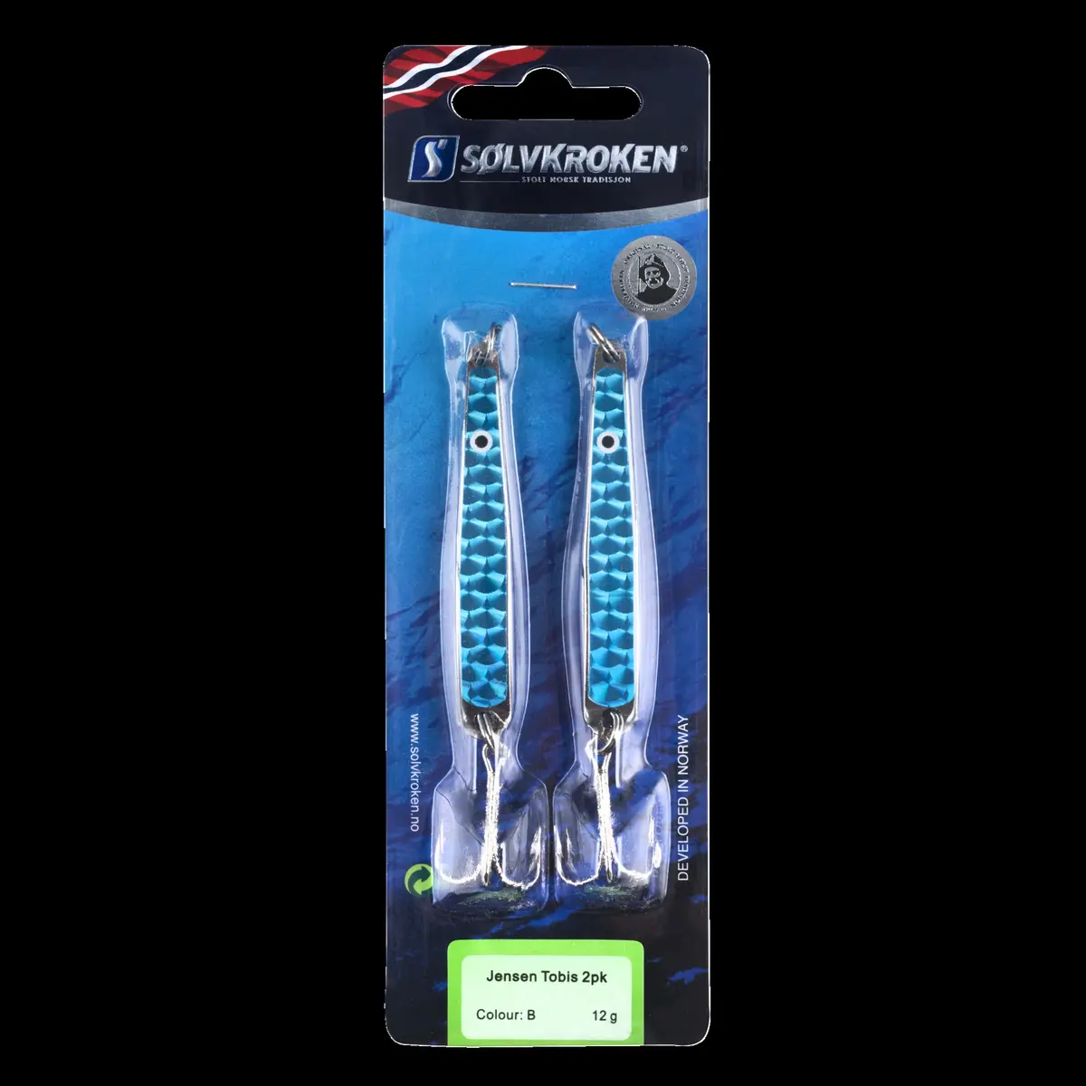 Jensen tobis 2 pk 12g B, fiskesluk