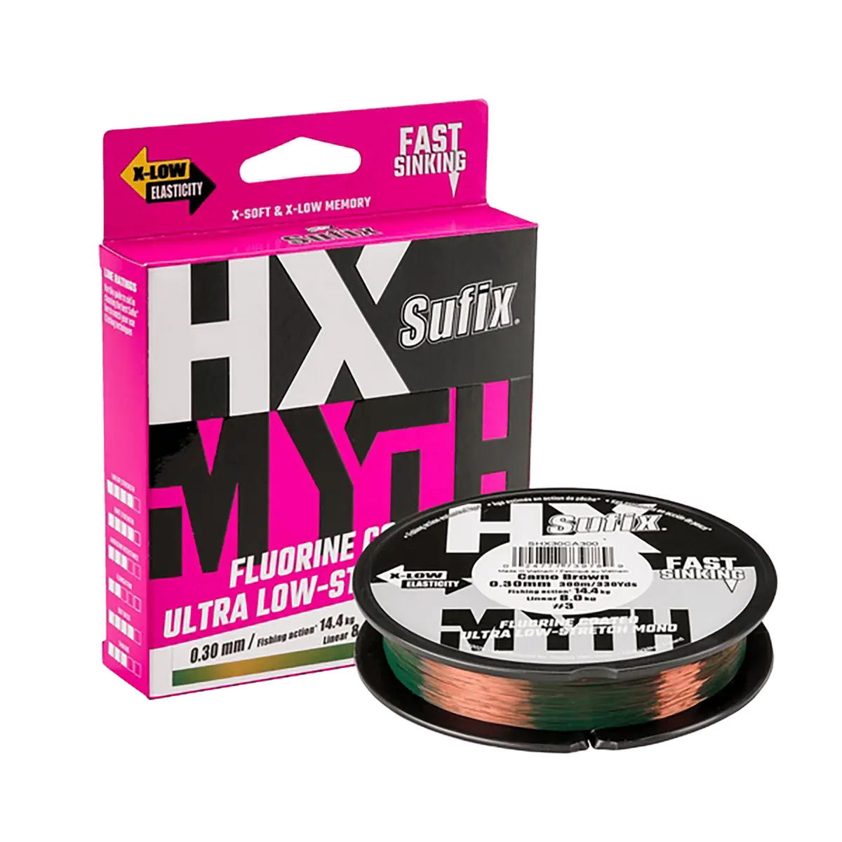 HX-Myth Camo Brown 300m 0,20mm 3,5kg, fiskesene
