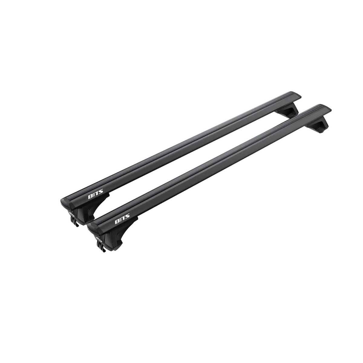 Universal roof rack raised rails T-bar mount 27 26/27, Universelle takstativ med innfelte skinner, T-stangfeste