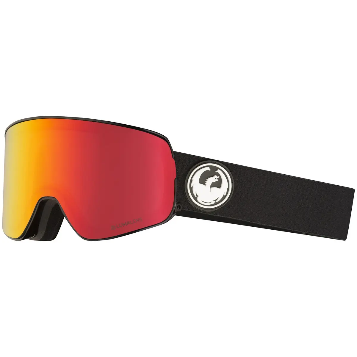 NFX2 Black Lumalens Red Ion + Xtra Lense 17/18, alpinbrille