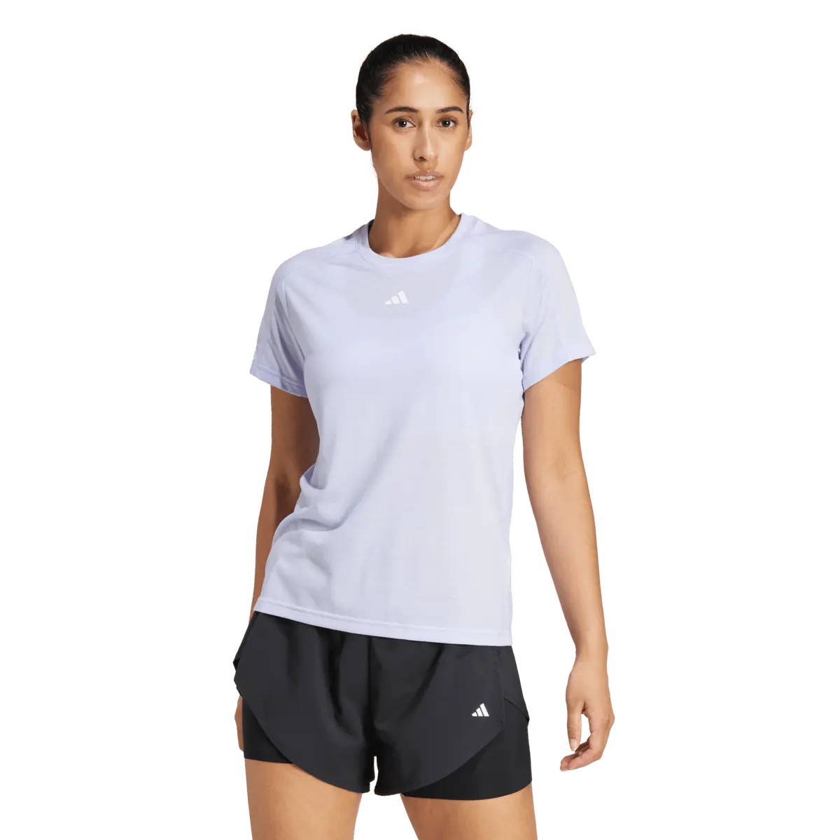 Train Essentials Minimal Branding Crewneck T-Shirt, t-skjorte, dame