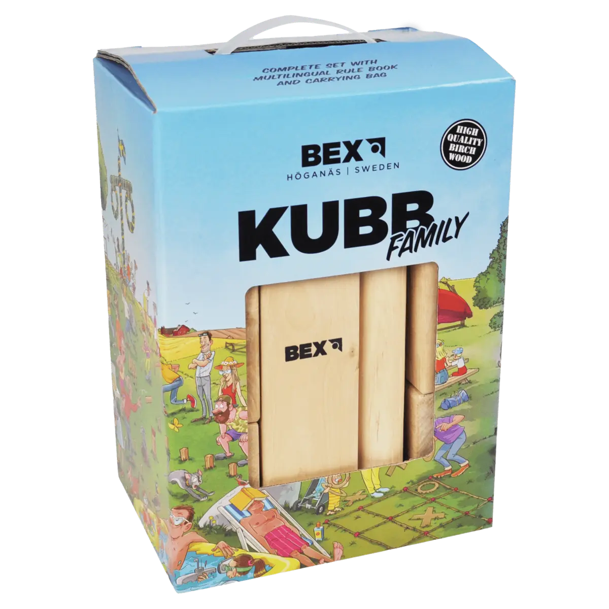 Kubbespill Kubb Family, kubb