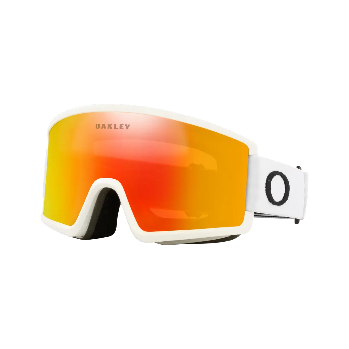 Goggles Target Line Matte White /Fire Iridium 22/23, alpinbriller
